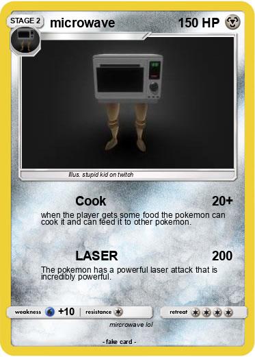 Pokemon microwave