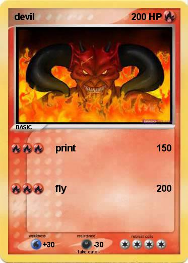 Pokemon devil