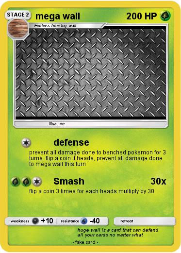 Pokemon mega wall