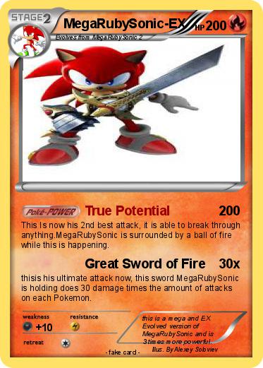 Pokemon MegaRubySonic-EX