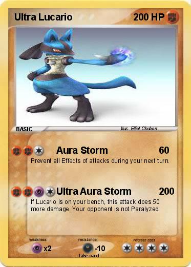 Pokemon Ultra Lucario