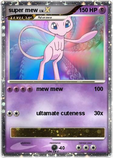 Pokemon super mew