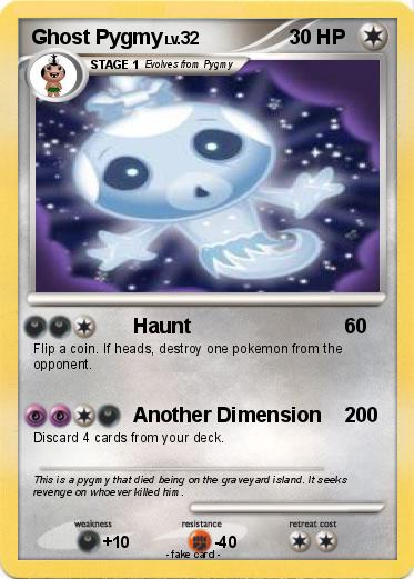 Pokemon Ghost Pygmy