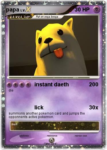 Pokemon papa