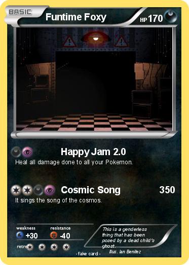 Pokemon Funtime Foxy
