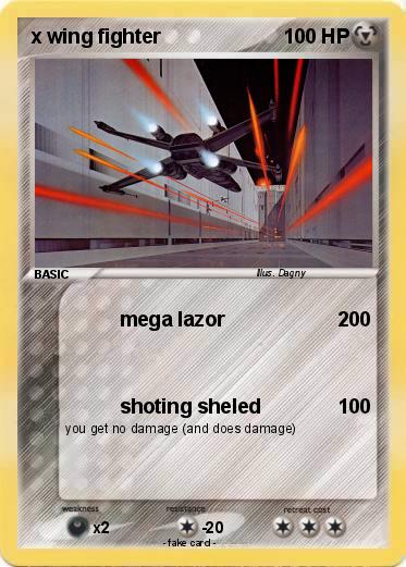 Pokemon x wing fighter
