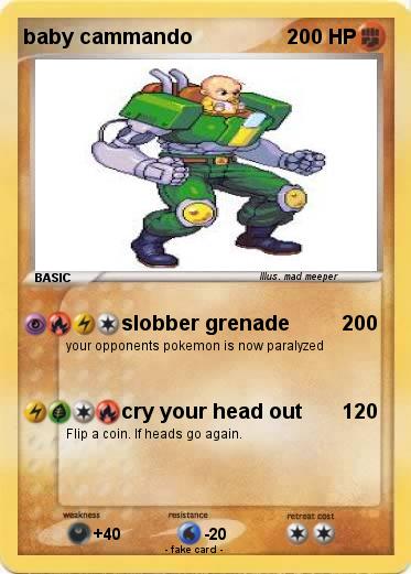 Pokemon baby cammando