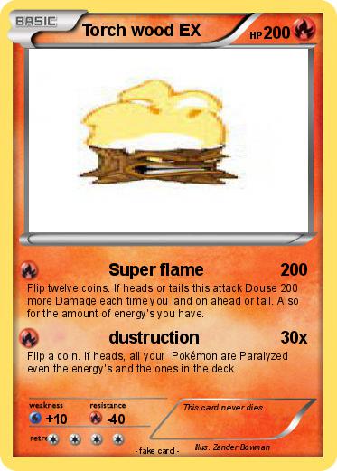 Pokemon Torch wood EX