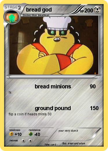 Pokemon bread god