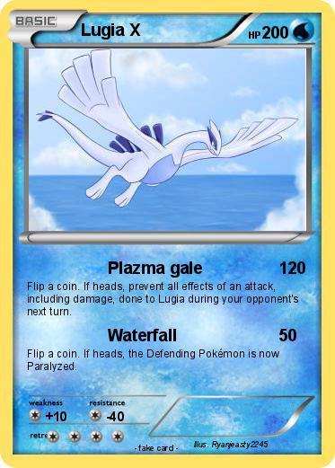 Pokemon Lugia X