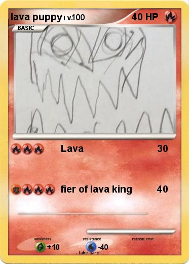 Pokemon lava puppy Pokemon lava puppy
