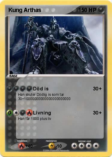 Pokemon Kung Arthas