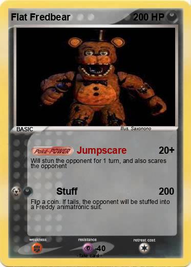 Pokemon Flat Fredbear