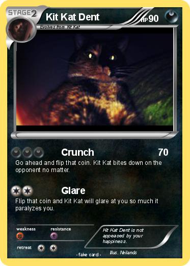 Pokemon Kit Kat Dent