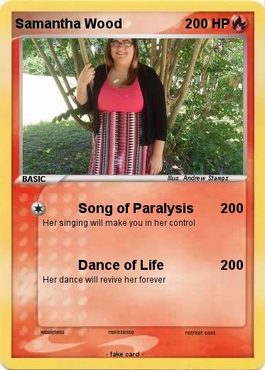 Pokemon Samantha Wood