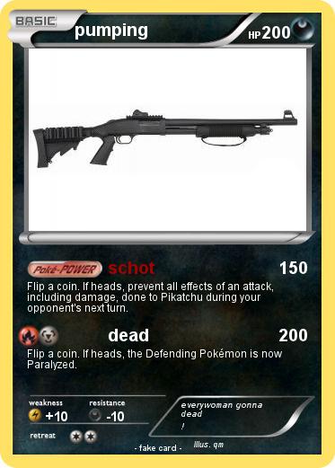 Pokemon pumping