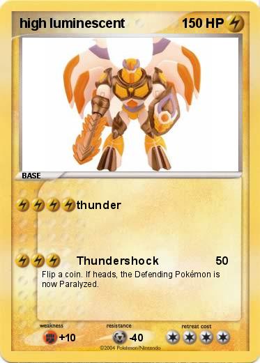 Pokemon high luminescent