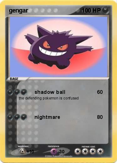 Pokemon gengar