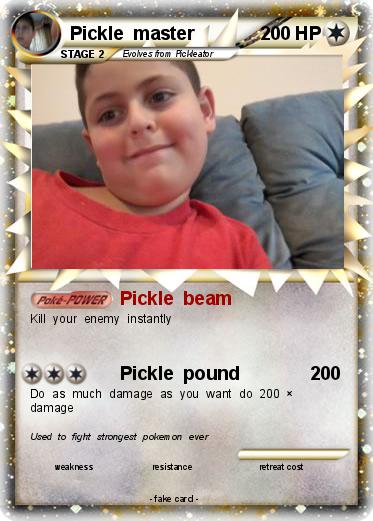 Pokemon Pickle  master