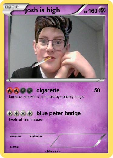 Pokemon josh is high