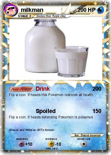 Pokemon milkman