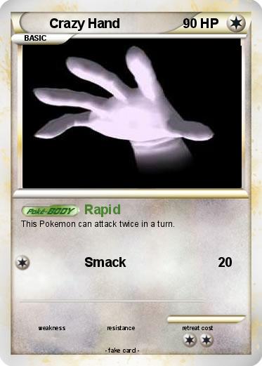 Pokemon Crazy Hand