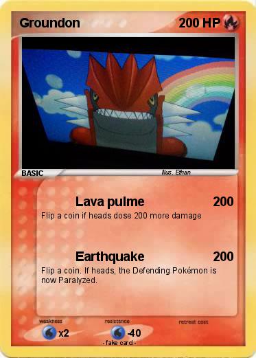 Pokemon Groundon