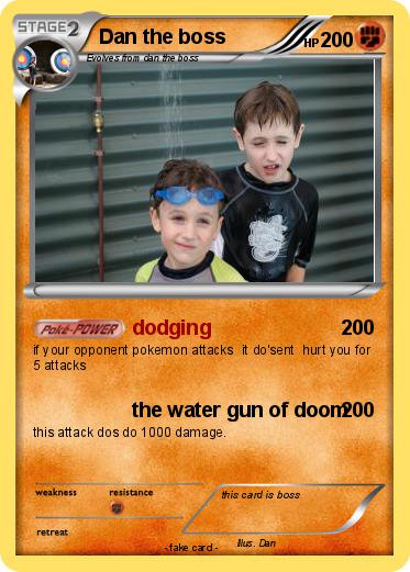 Pokemon Dan the boss