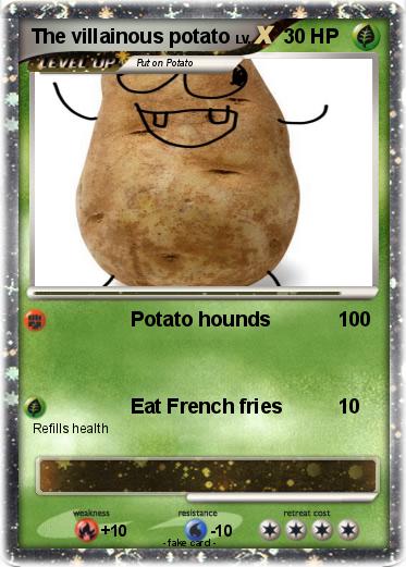 Pokemon The villainous potato