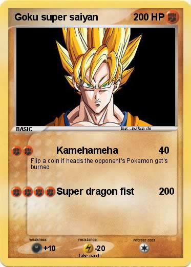 Pokemon Goku super saiyan