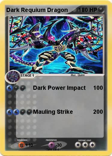 Pokemon Dark Requium Dragon