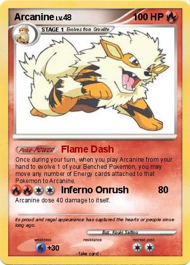 Pokemon Arcanine