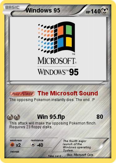 Pokemon Windows 95