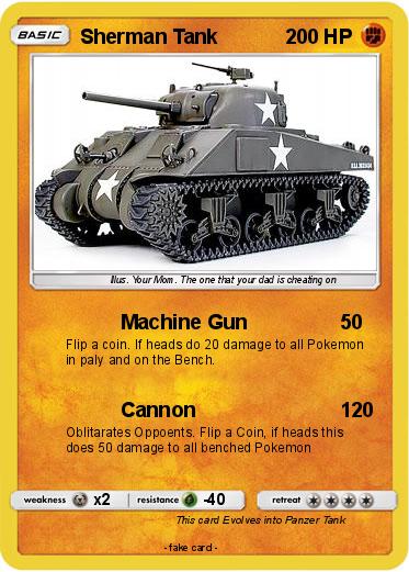 Pokemon Sherman Tank