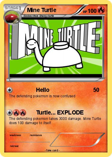 Pokemon Mine Turtle