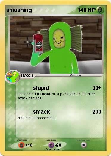 Pokemon smashing
