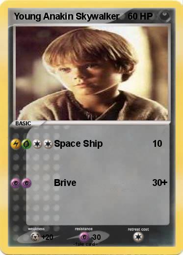 Pokemon Young Anakin Skywalker
