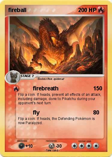 Pokemon fireball