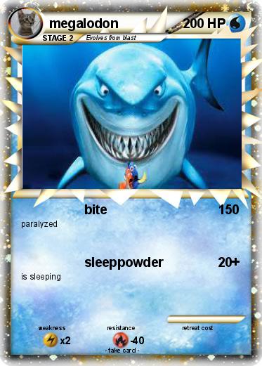 Pokemon megalodon