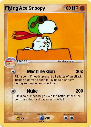 Pokemon Flying Ace Snoopy