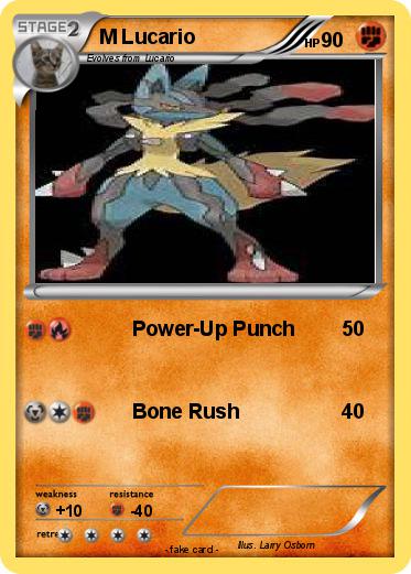 Pokemon M Lucario