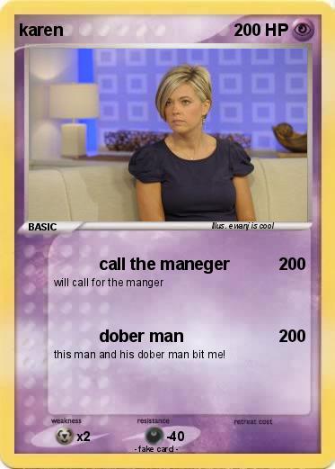 Pokemon karen