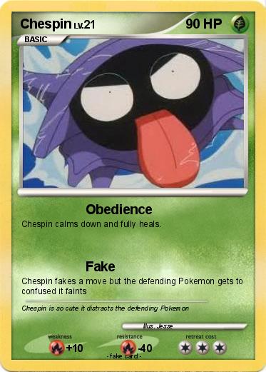 Pokemon Chespin