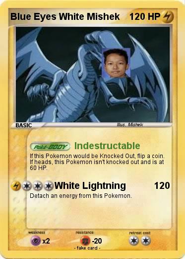 Pokemon Blue Eyes White Mishek