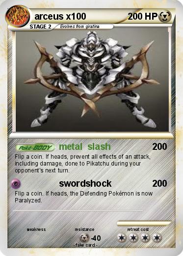 Pokemon arceus x100