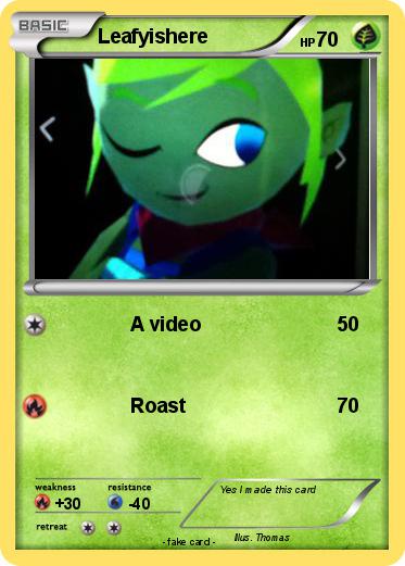 Pokemon Leafyishere