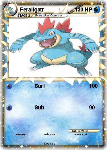 Pokemon Feraligatr