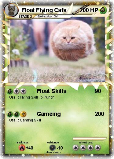 Pokemon Float Flying Cats