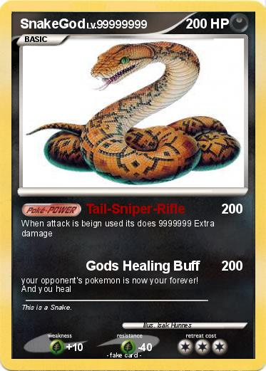 Pokemon SnakeGod