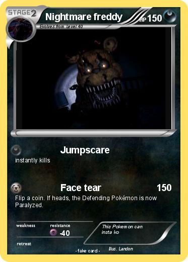 Pokemon Nightmare freddy